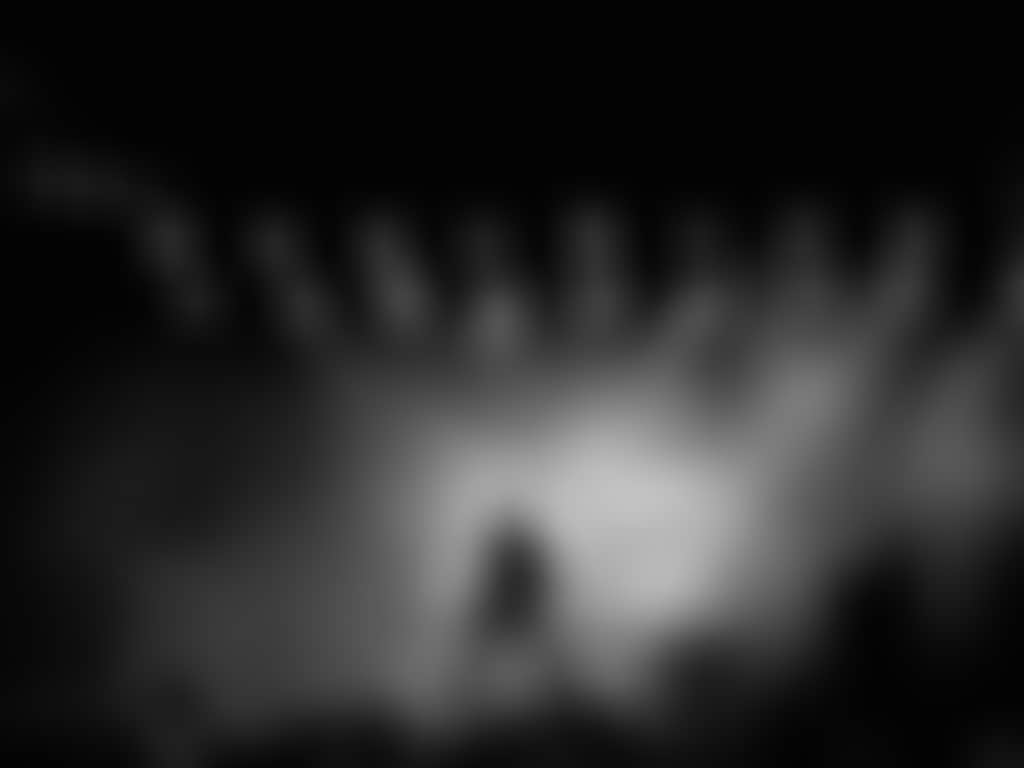 Live band in stage lights