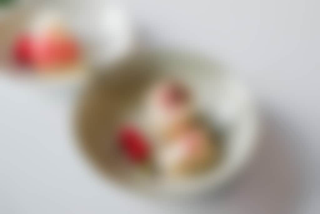 Muscats fine dining dessert plates