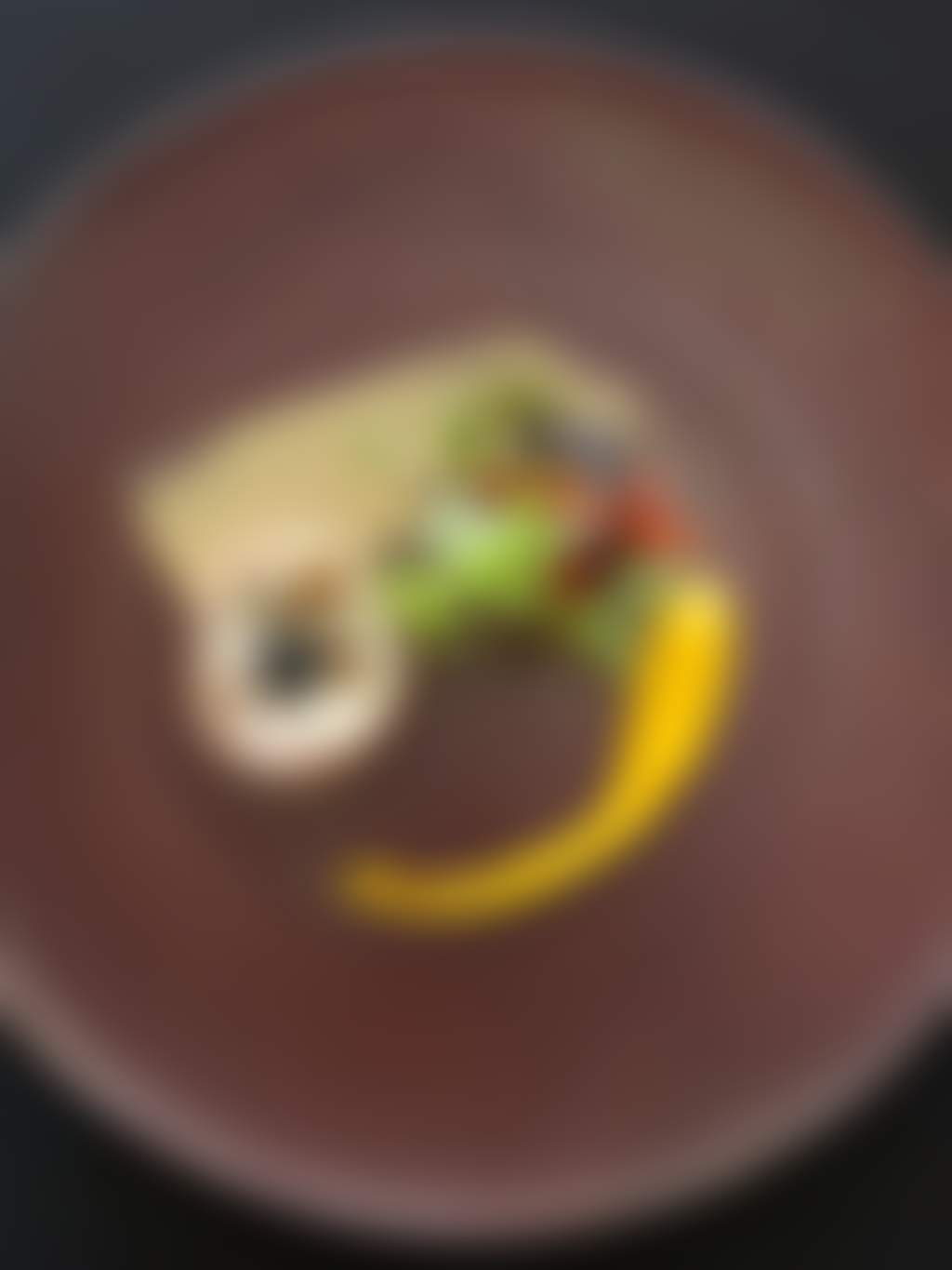 Wild Swan artful plate