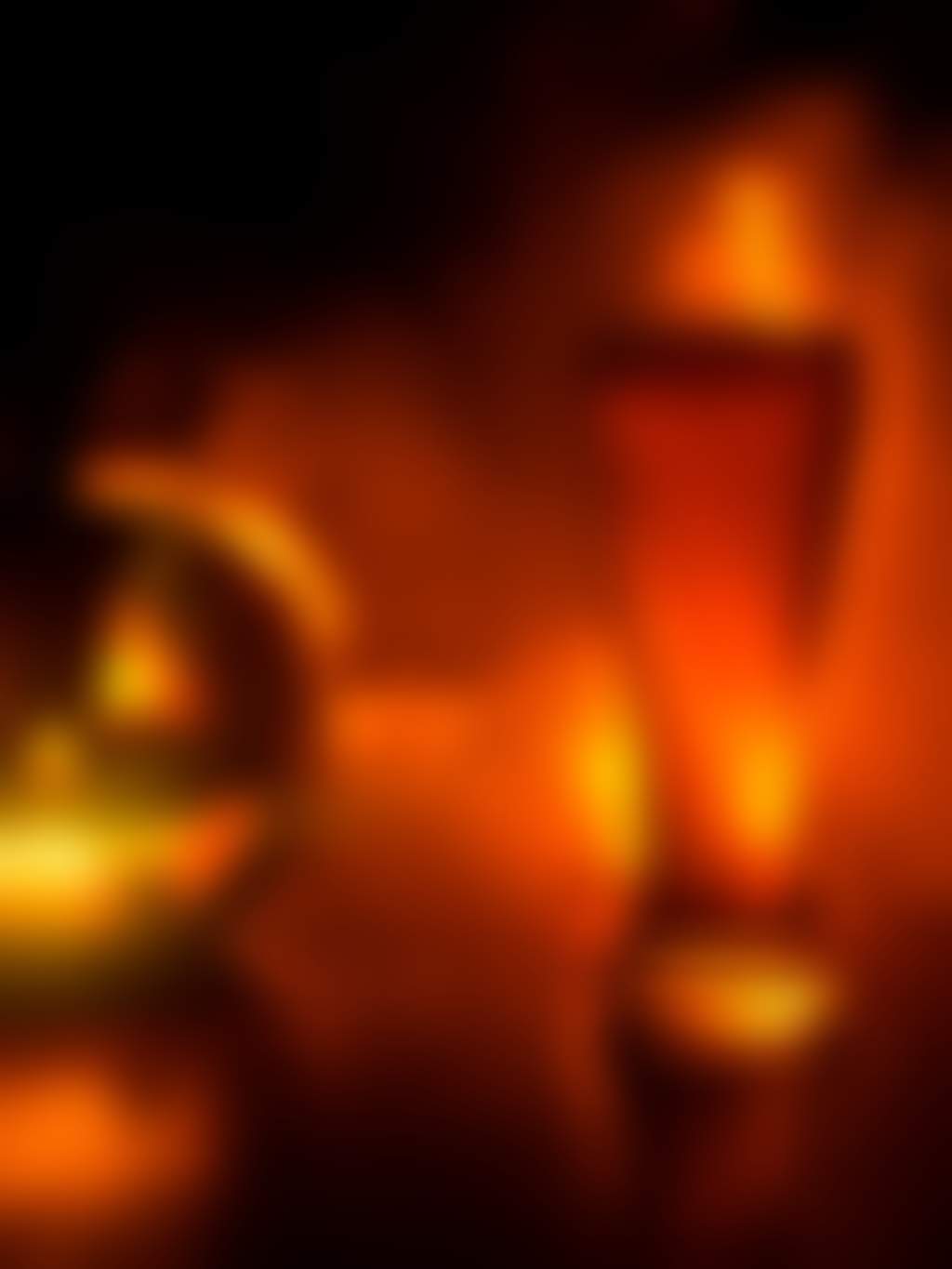 Halloween pumpkin with beer