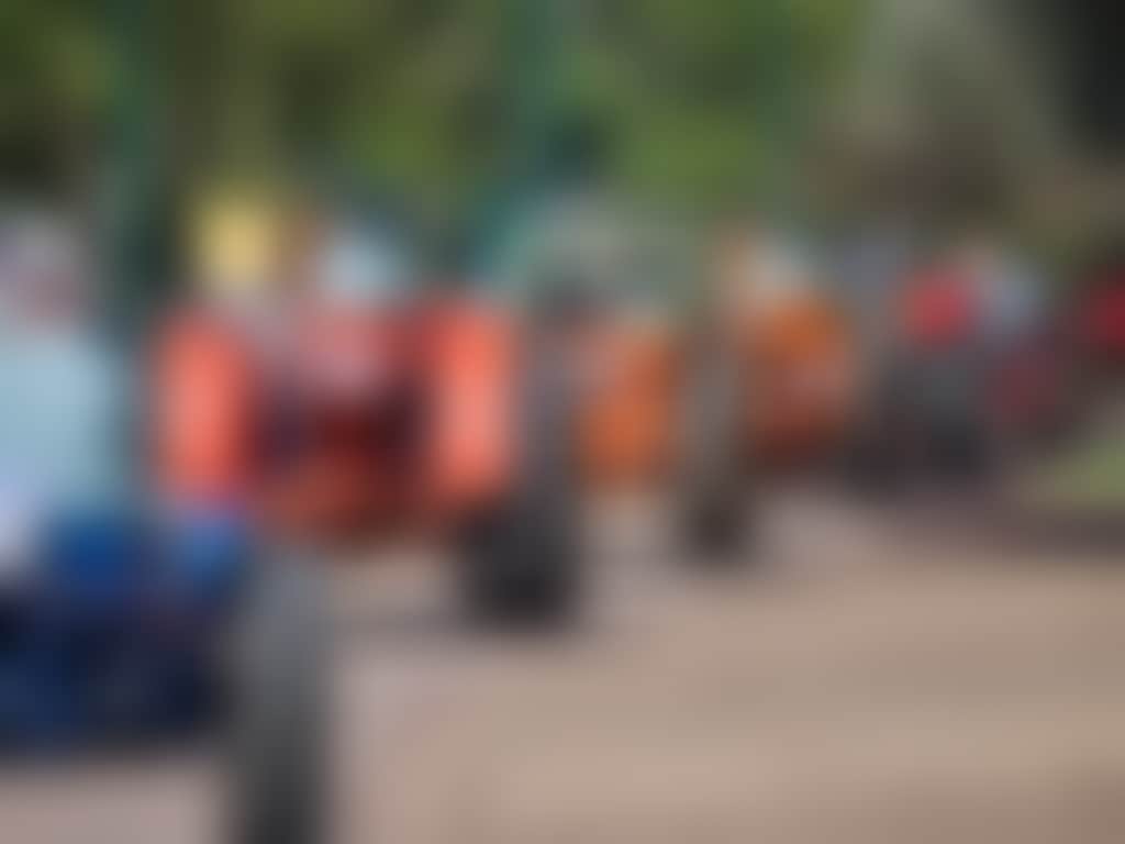Whiteman Park Tractor Parade in convoy