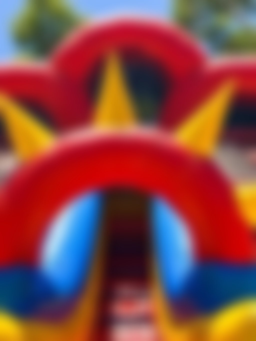 Inflatable obstacle course