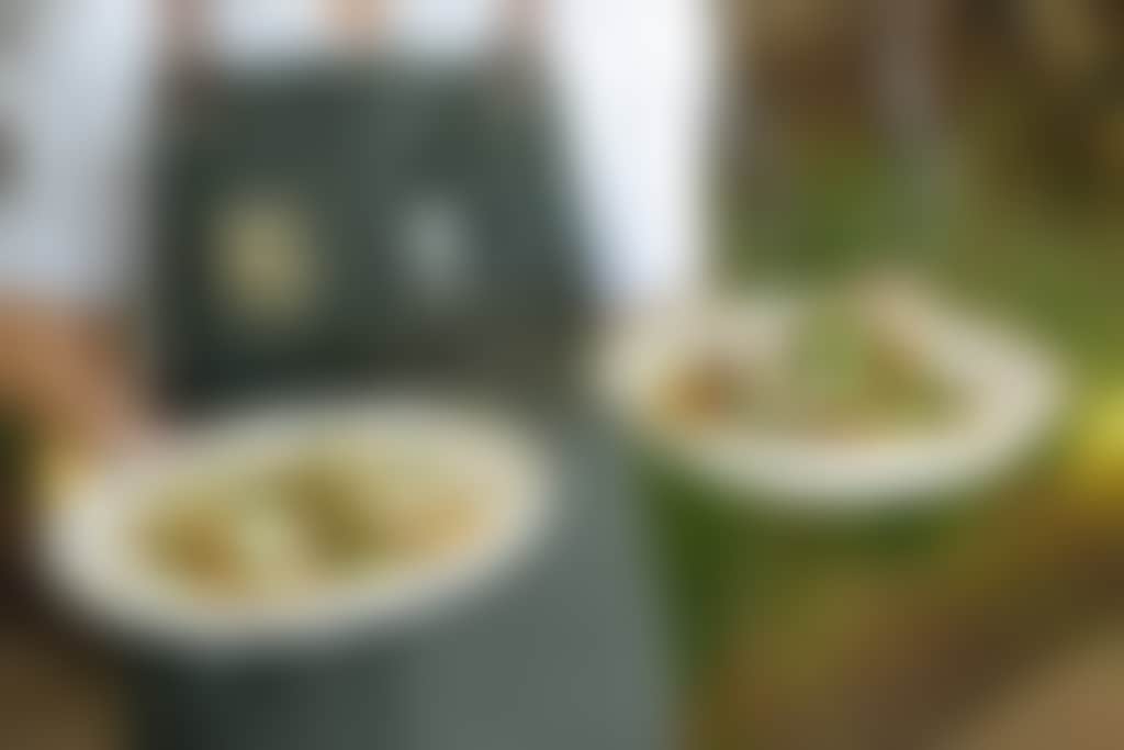 Sandalford wait staff with plates