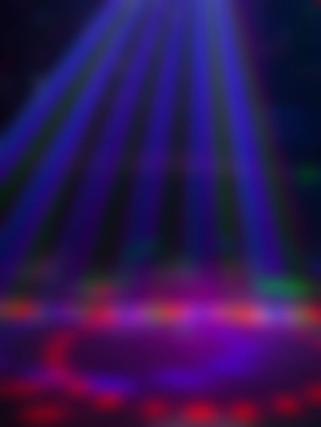 Dancefloor and disco lights