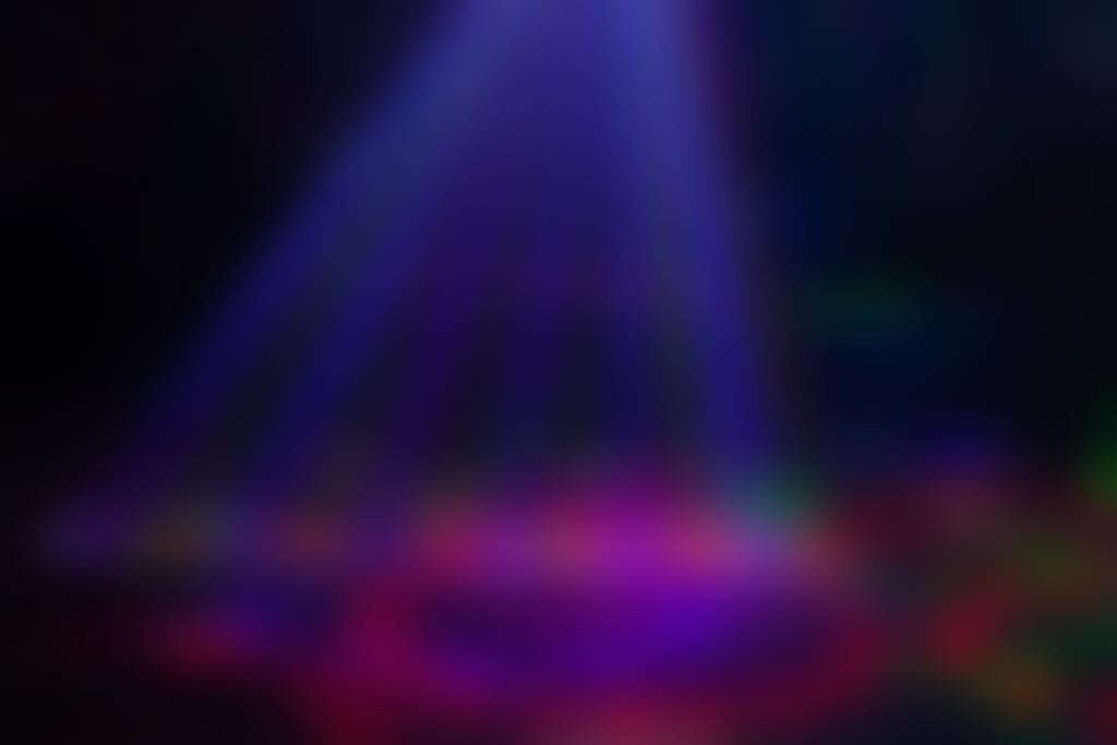 Dancefloor and disco lights