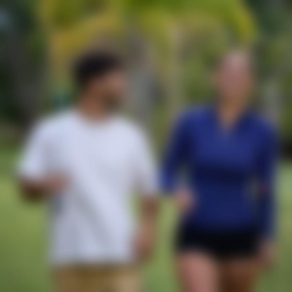 Supa Golf laughing couple