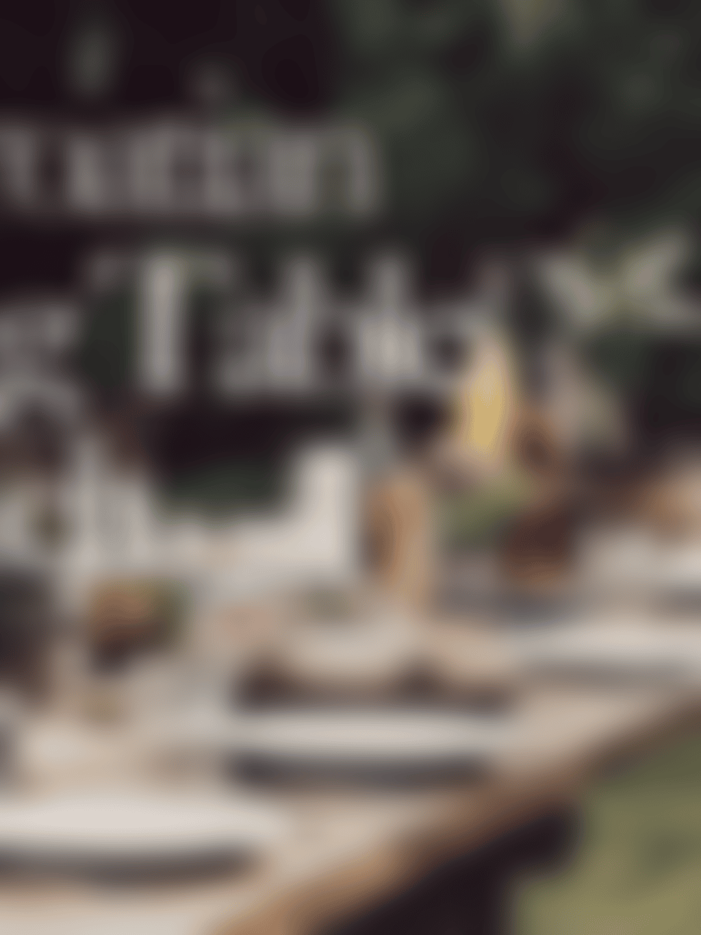 Slow Food Long Table Lunch