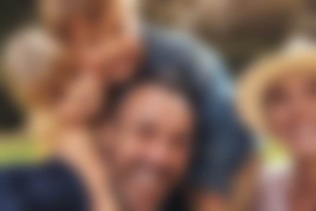 Family outdoor selfie d