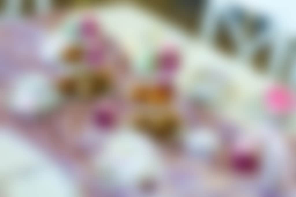 Champagne Gumboots tiered plate of cakes